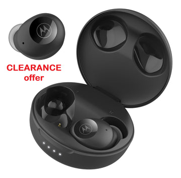 Motorola MOTO BUDS 250 True Wireless Bluetooth Earbuds IPX5 Water Resistant with Wireless Charging Case